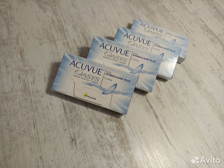 Линзы acuvue oasys