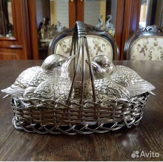 Набор Птички в корзине