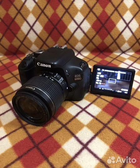 Зеркальный фотоаппарат canon eos 600d