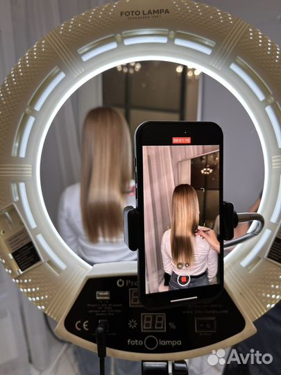 Кератиновое выпрямление волос