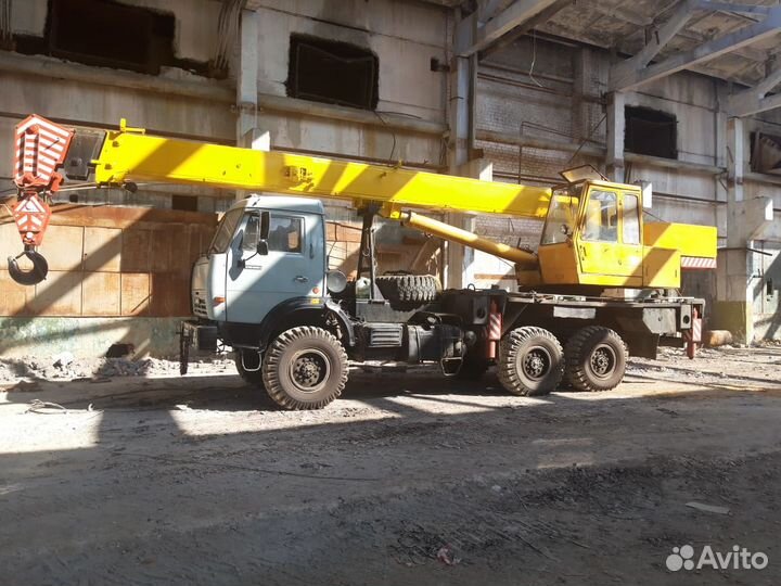 Аренда и услуги автокрана, 25 т, 22 м