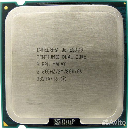Процессоры Intel Pentium E5300