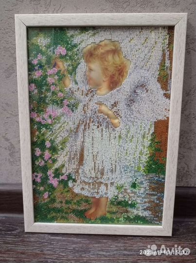 Картины из бисера формат а4