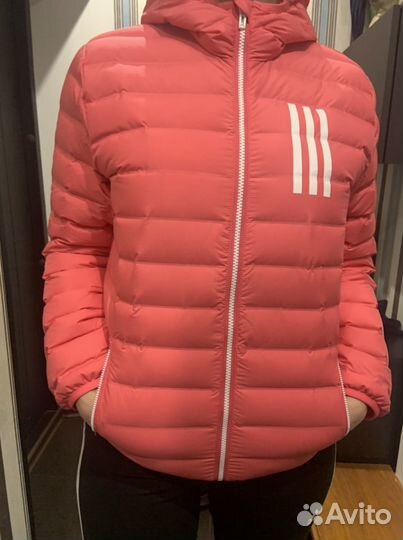 Пуховик adidas новый