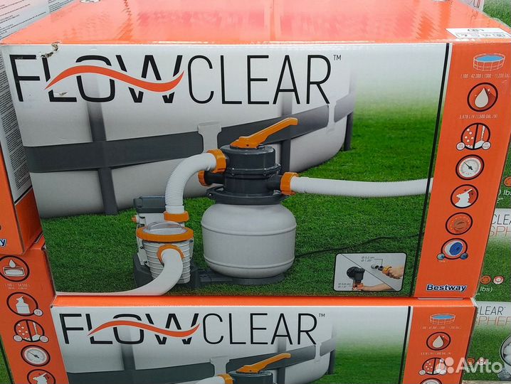 Песочный фильтр насос 5678 л/час