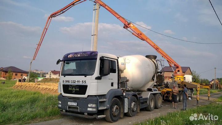 Бетон, услуги абн