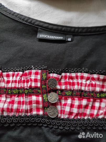 Баварская винтажная блузка Stockerpoint