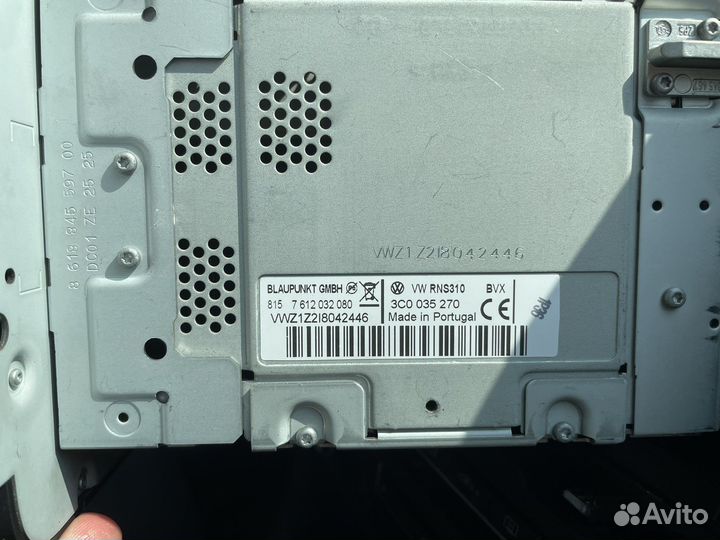 Магнитола RNS 310