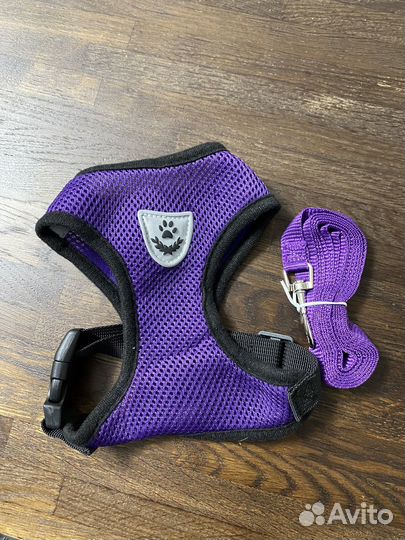 Шлейки и поводок для собак мелких пород и кошек