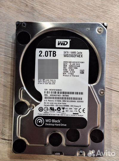 Жесткий диск WD Black, Samsung SSD, M.2