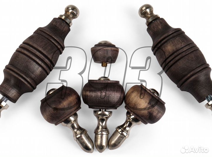 Комплект ручек Княжеский модель №8Ч для жа (52809)