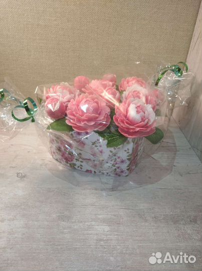 Мыло ручной работы букет