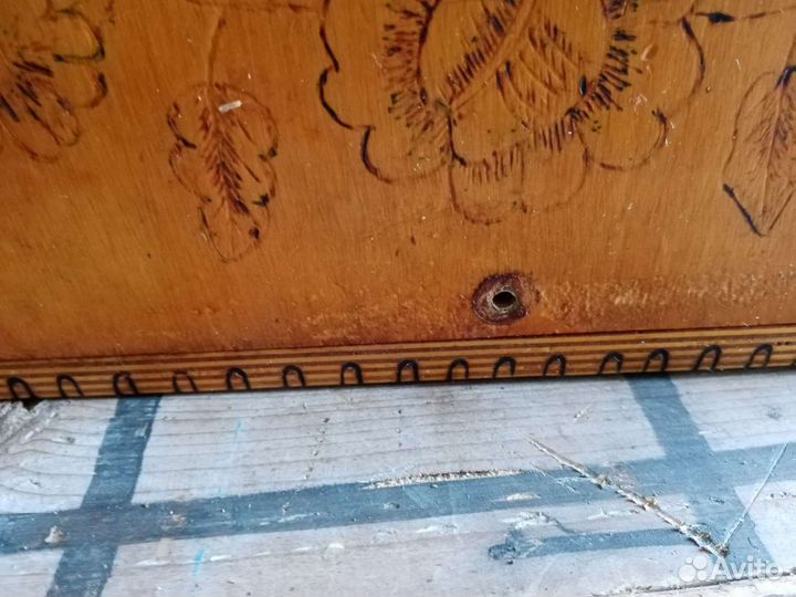 Советская деревянная хлебница. Лот 2