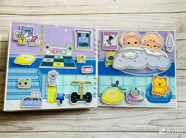 Альбом на липучках Тока Бока Уикенд 90-х