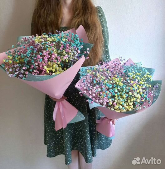 Букет из гипсофилы