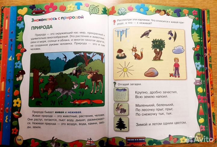 Детская обучающая книга