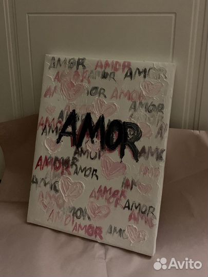 Картина маслом на холсте абстракция