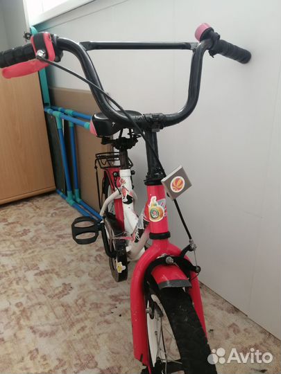 Детский велосипед 14 дюймов для девочки