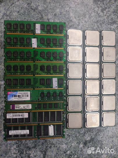 Процессоры 775 и 1155 и оперативная память