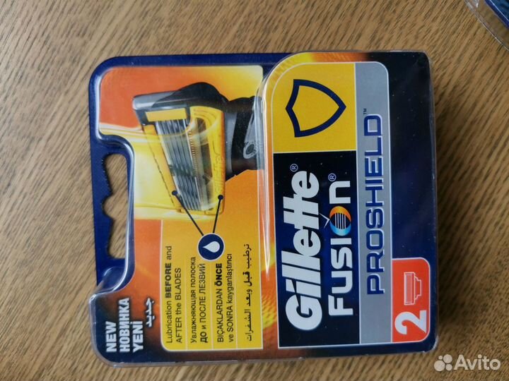 Кассеты и станок Gillette Fusion Proshield