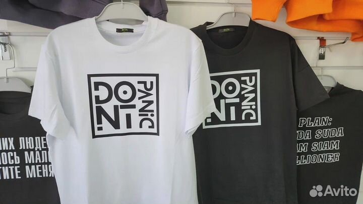 Печать на футболках, одежде, ткани DTF