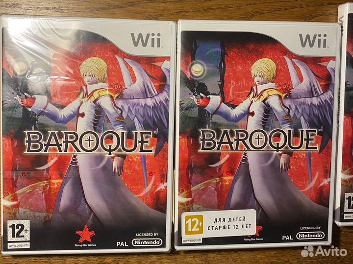 Baroque Nintendo Wii Новый Seald