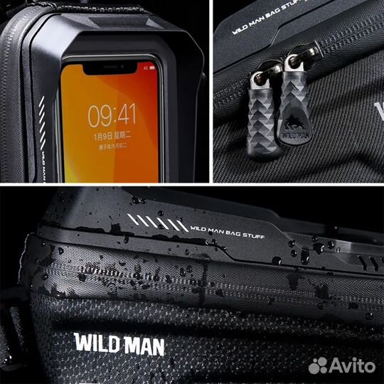 Велосипедная сумка wild MAN Новая