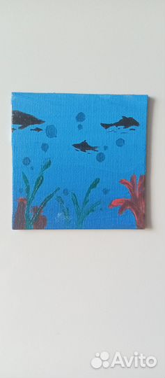 Картина холст на магните