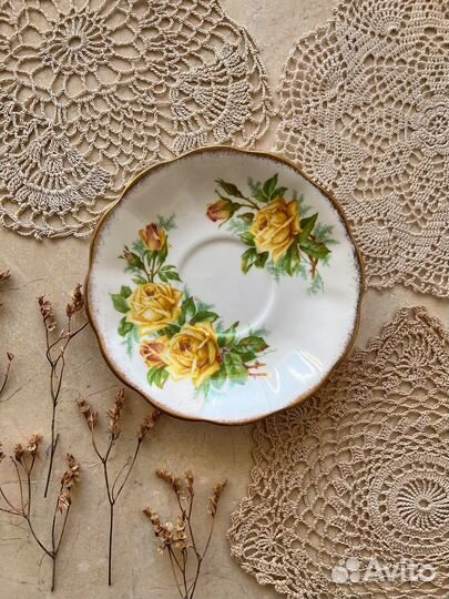 Винтажная чайная пара