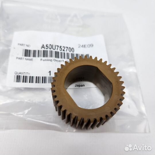 A50U752700 Шестерня печи 1 для Konica Minolta C1060 ориг