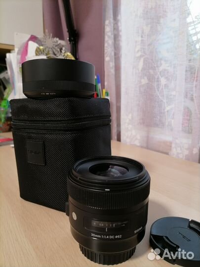 Объектив sigma art 30mm f 1.4 canon