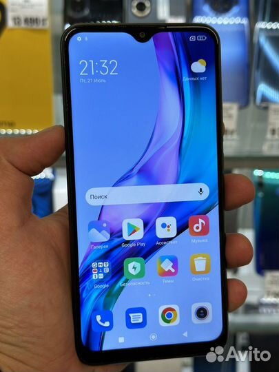 Redmi 9 4/64gb grey