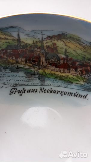 Фарфоровая кофейная пара. Германия. Винтаж