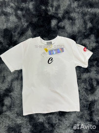 Футболка Cavempt белая опиум