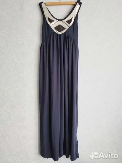 Платье летнее женское 42 44 длинное с пайетками
