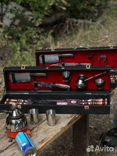 Шашлычный набор в кейсе