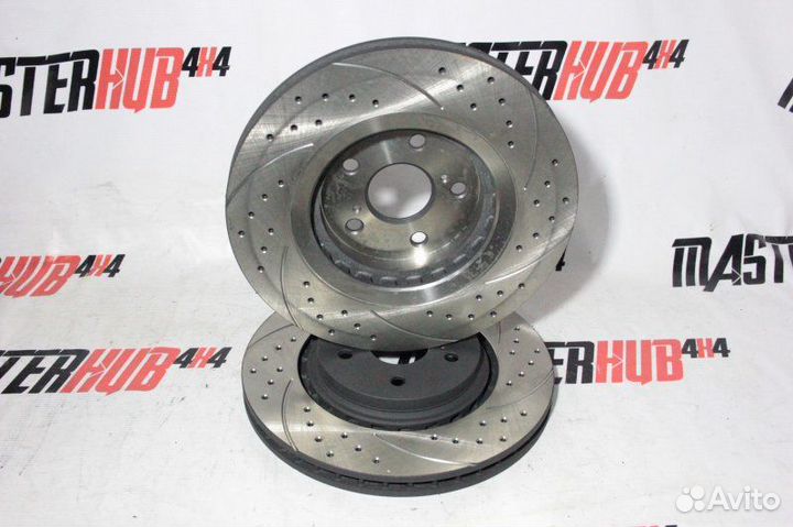 Тормозной перфорированный диск Тойота Камри 70