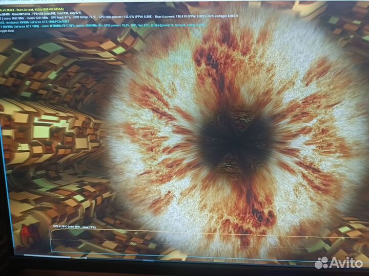 Видеокарта asus Strix geforce gtx 1080 8gb