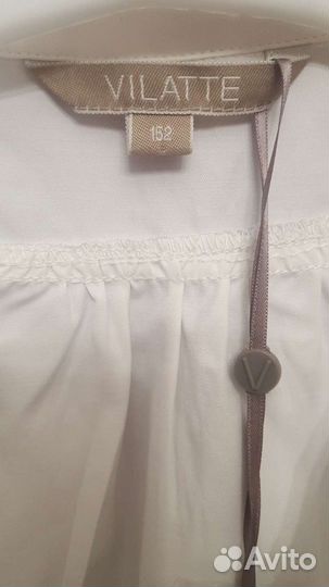 Блузка для девочки школьная