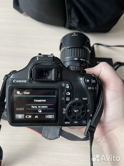 Зеркальный фотоаппарат canon eos 1100d