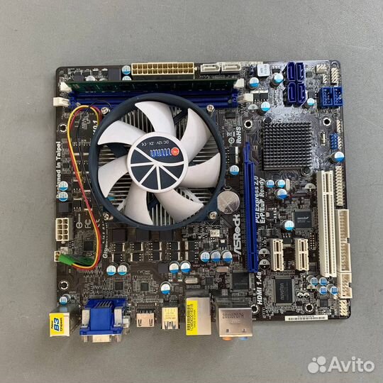 Комплект мат плата s-1155+core i3-2120+4Gb+кулер