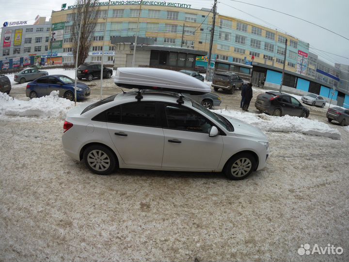 Багажник бокс на крышу Chevrolet Cruze седан (2009