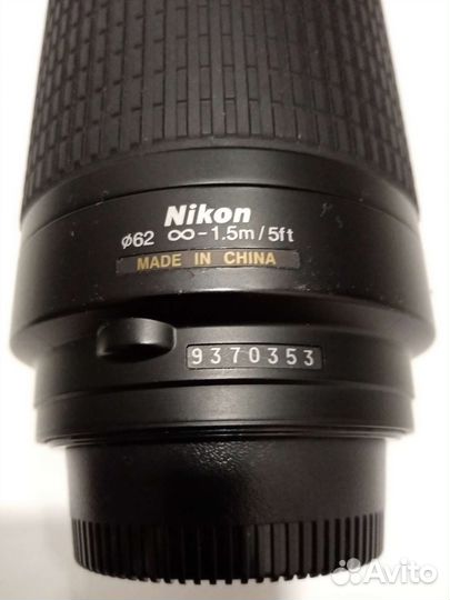 Объектив nikon