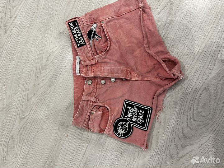 Джинсовые шорты zara