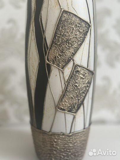 Ваза декоративная ручная работа 40 см