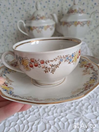 Сервиз чайный Рубенс, старая Рига PFF