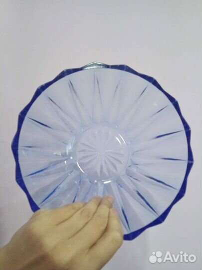 Салатник из толстого стекла