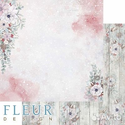 Бумага для скрапбукинга Fleur-design 50 листов