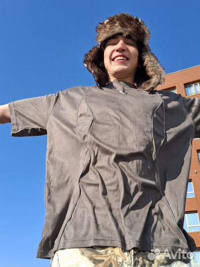 Оверсайз футболка Gray Star Rick Owens/Balenciaga