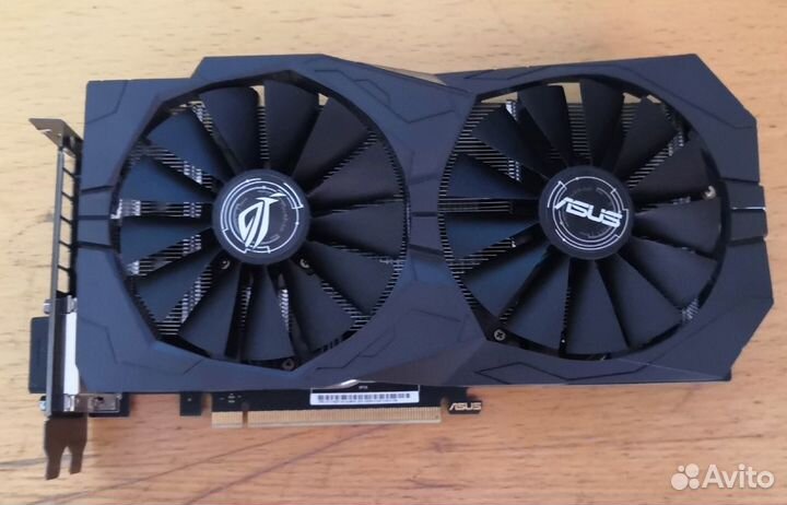 Видеокарта asus GeForce GTX 1050 TI strix 4 GB